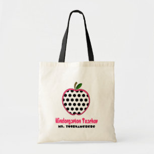 Kindergärtnerin-Tasche - Tupfen Apple Tragetasche