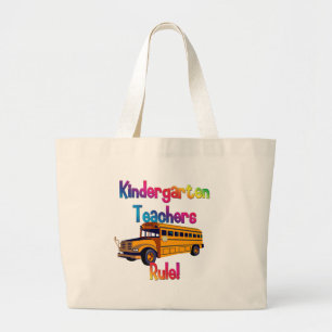 Kindergärtnerin-Taschen-Tasche Jumbo Stoffbeutel