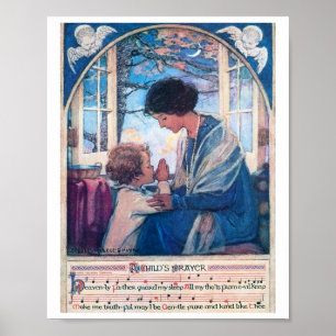 Kindergebet, Jessie Willcox Smith Poster