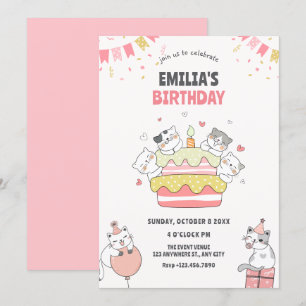 Kindergeburtsfeier Einladung