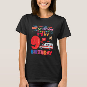 Kindergeburtstag Ambulance Thema aus meiner Sicht T-Shirt