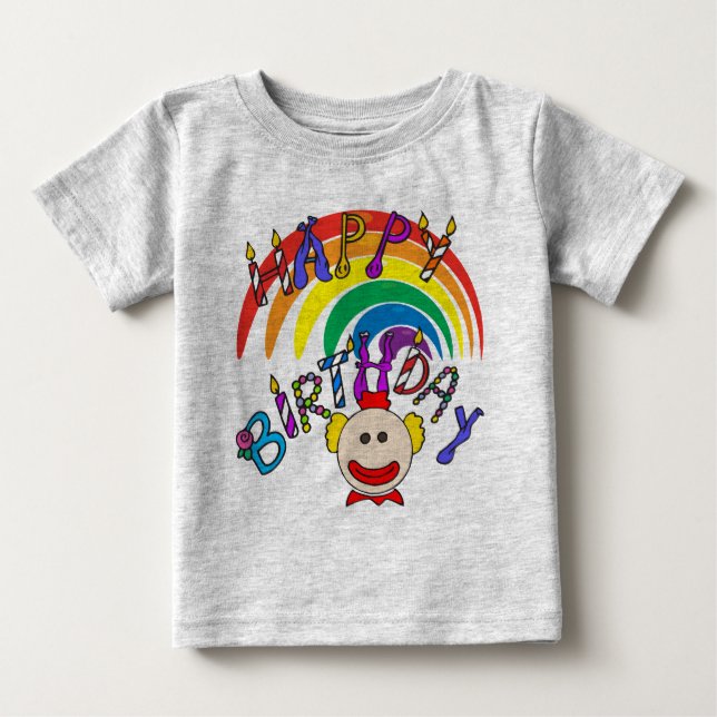 Kindergeburtstag Baby T-shirt (Vorderseite)