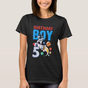 Kindergeburtstag Boy 5 Jahre alt Weltraumraketenar T-Shirt