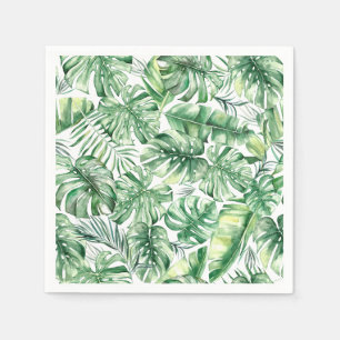 Kindergeburtstag der Safari Foliage Serviette
