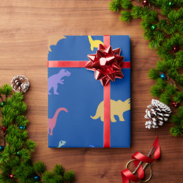 Kindergeburtstag Dino Gastgeschenk Geschenkpapier