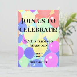 Kindergeburtstag Einladung