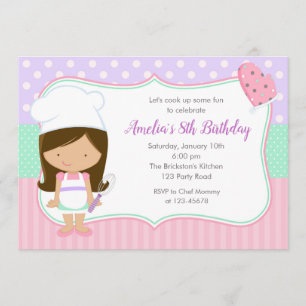 Kindergeburtstag Einladungen (Kochen Koch Backen)