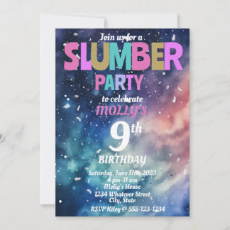 Kindergeburtstag für Party aus dem Slumtel Einladung