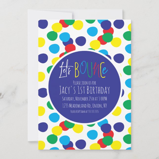 Kindergeburtstag Jump Bounce Trampolin Park (Vorderseite)