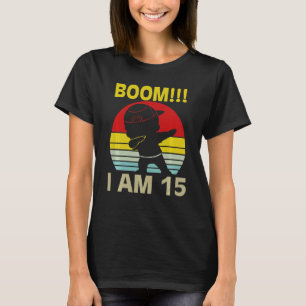 Kindergeburtstag Junge 15 Jahre alt 15. Geburtstag T-Shirt