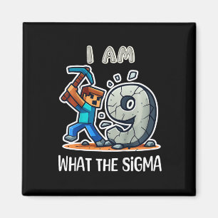 Kindergeburtstag Jungen Shirt 9. Geburtstag Sigma  Magnet
