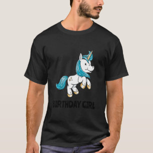 Kindergeburtstag Kind Geburtstag Mädchen Einhorn K T-Shirt