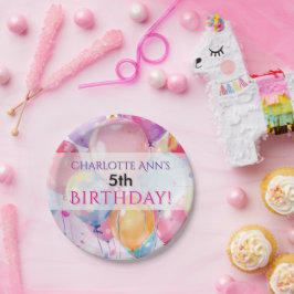 Kindergeburtstag Party Ballon Gefallen Lieferungen Pappteller