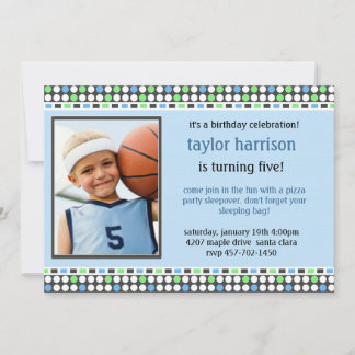 Kindergeburtstag-Party Einladung