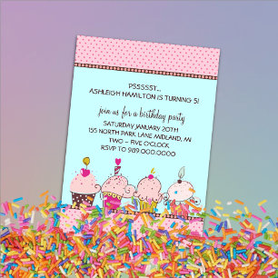 Kindergeburtstag-Party Einladungen