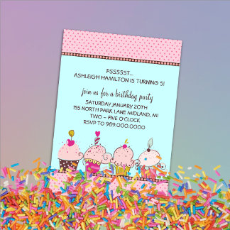 Kindergeburtstag-Party Einladungen