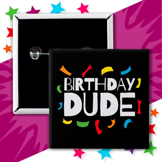 Kindergeburtstag Party Feier Geburtstag Typ Button (Von Creator hochgeladen)