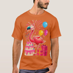 Kindergeburtstag Party Funny Flamingo T-Shirt