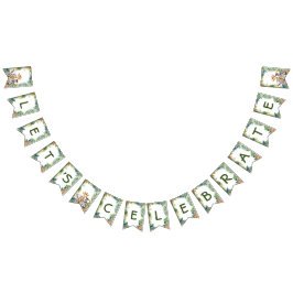 Kindergeburtstag Party Jungle Safari Tiere für Jun Wimpelkette