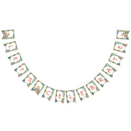 Kindergeburtstag Party Jungle Safari Tiere für Mäd Wimpelkette