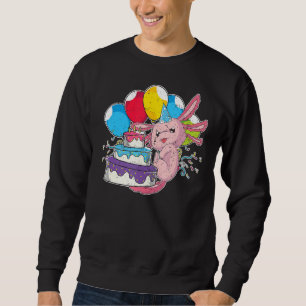 Kindergeburtstag Party Kuchen Süße Tier Amphibien  Sweatshirt