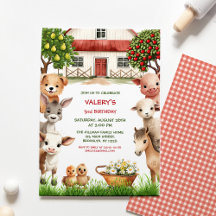 Kindergeburtstag Party Landtiere für Mädchen