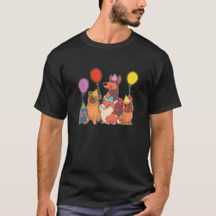 Kindergeburtstag Party Niedlich Heimtiere Hundebes T-Shirt