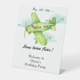 Kindergeburtstag Sockelschild