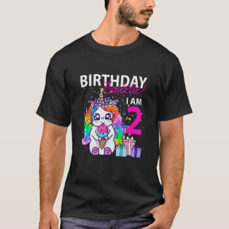 Kindergeburtstag Sweetie (2. Geburtstag Einhornthe T-Shirt