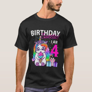 Kindergeburtstag Sweetie (4. Geburtstagsthema Eini T-Shirt