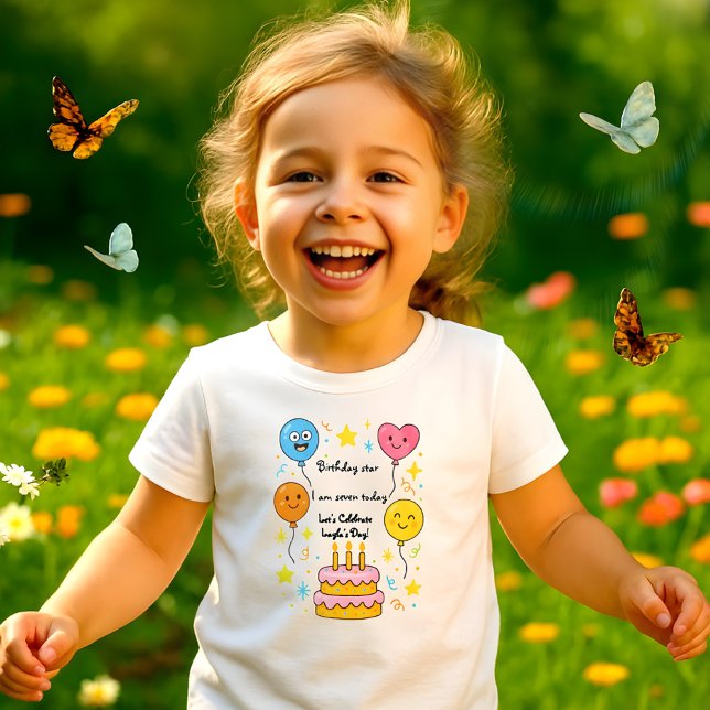 Kindergeburtstag T - Shirt - Benutzerdefiniertes T (Von Creator hochgeladen)