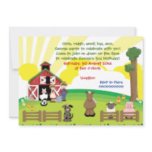 Kindergeburtstag von Barnyard