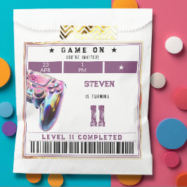 Kindergeburtstag von Videospielen Geschenktütchen