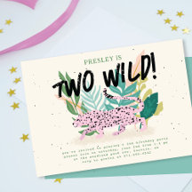 Kindergeburtstag von zwei wild lebenden Party