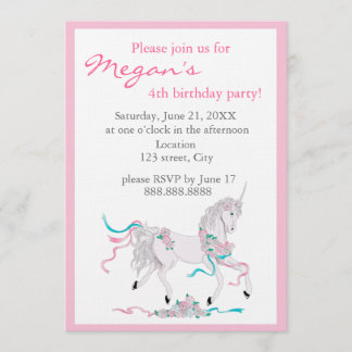 Kindergeburtstags-Einladung Einladung