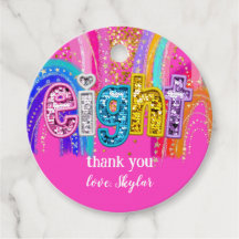 Kindergeburtstags-Regenbogen-Party-Design