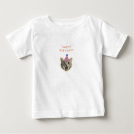 Kindergeburtstagsfeier Dinosaurier-Spaß-Design Baby T-shirt