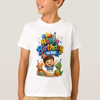 Kindergeburtstagsfeier T-Shirt