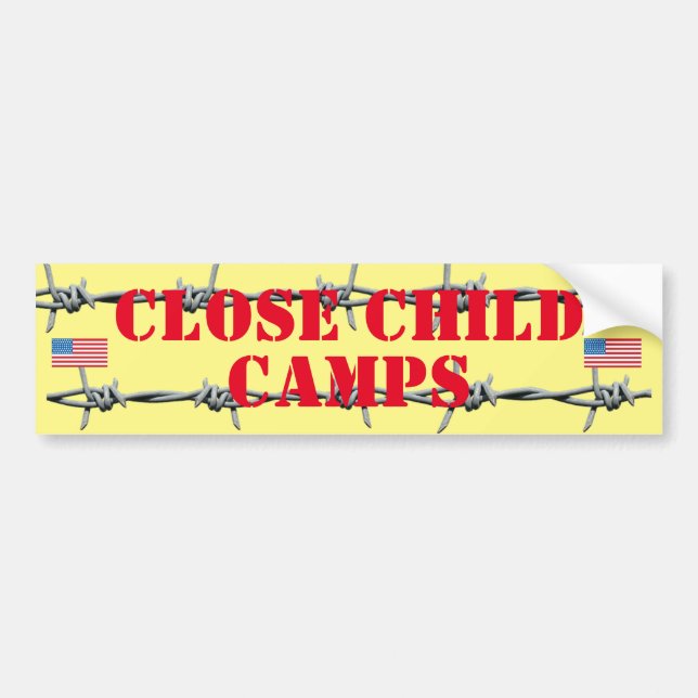 KinderGefangenenlager-Aufkleber Autoaufkleber (Vorne)
