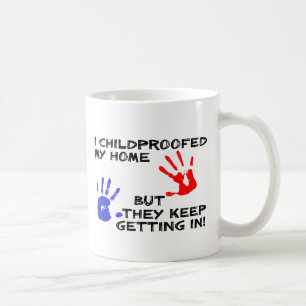 Kindergeproofter Mein Zuhause Kommt Rein Lustiger  Tasse