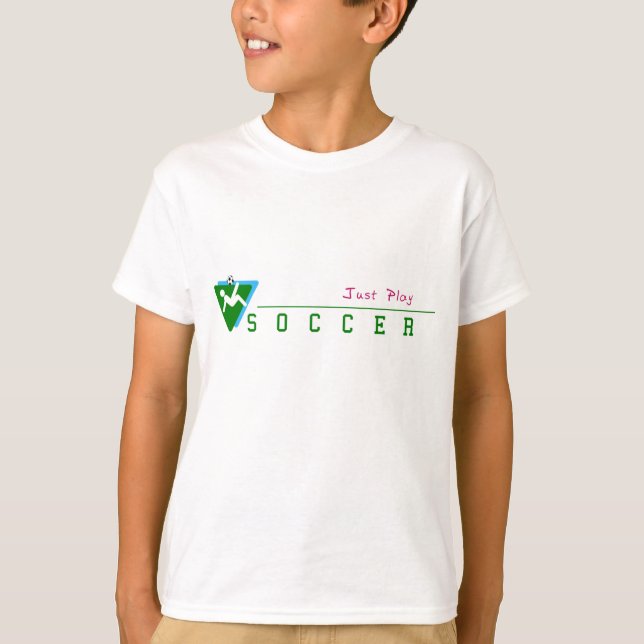Kindergerade Spiel-Fußball-T - Shirt (Vorderseite)