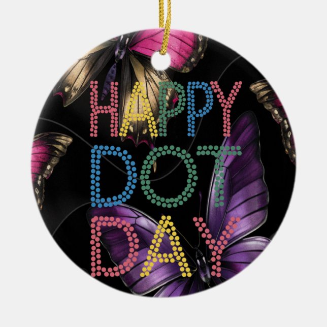 Kindergeschenk Keramik Ornament (Vorne)