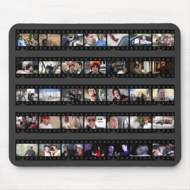 Kindergeschichte Filmstrips Mousepad (Vorne)