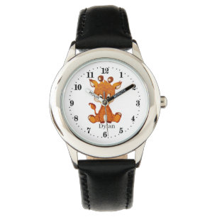 Kindergiraffe hinzufügen armbanduhr