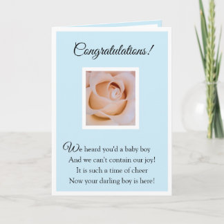 Kindergratulation Karte