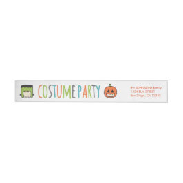 Kinderhalloween-Kostüm-Party Einladung