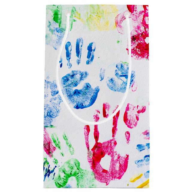 Kinderhandschrift Kleine Geschenktüte (Vorderseite)