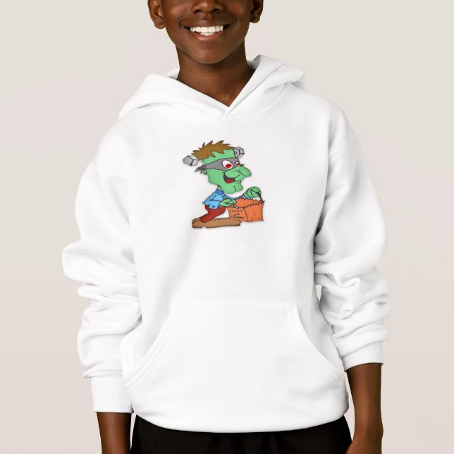 Kinderhanes ComfortBlend® Hoodie/Monster Hoodie (Vorderseite)