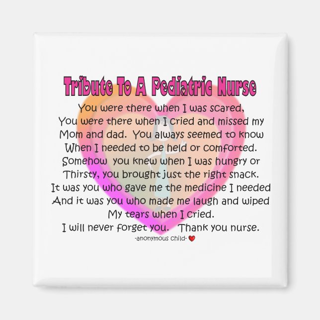 Kinderheilkunde Magnet (Vorne)