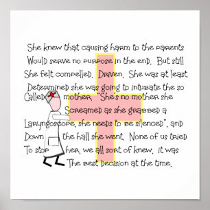 Kinderheilposter, "Intubation the Parent" Poster